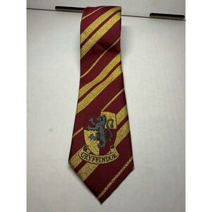 Harry Potter Gryffindor House Maroon Striped Necktie elope Cosplay 49.75" x 2.4"